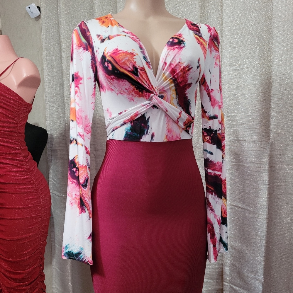 Bandage Dress new size S strech material 😍 - Picture 7 of 12
